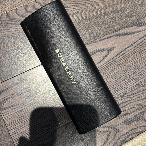 Burberry Black Leather Eyewear Holder case - Picture 4 of 15